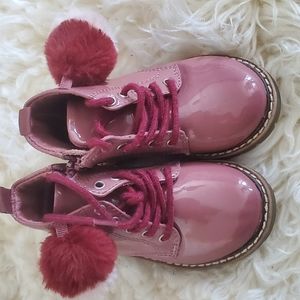Patent leather Zara boots